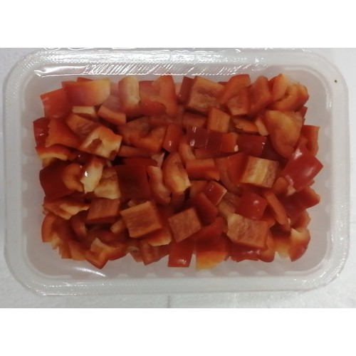 紅西椒塊